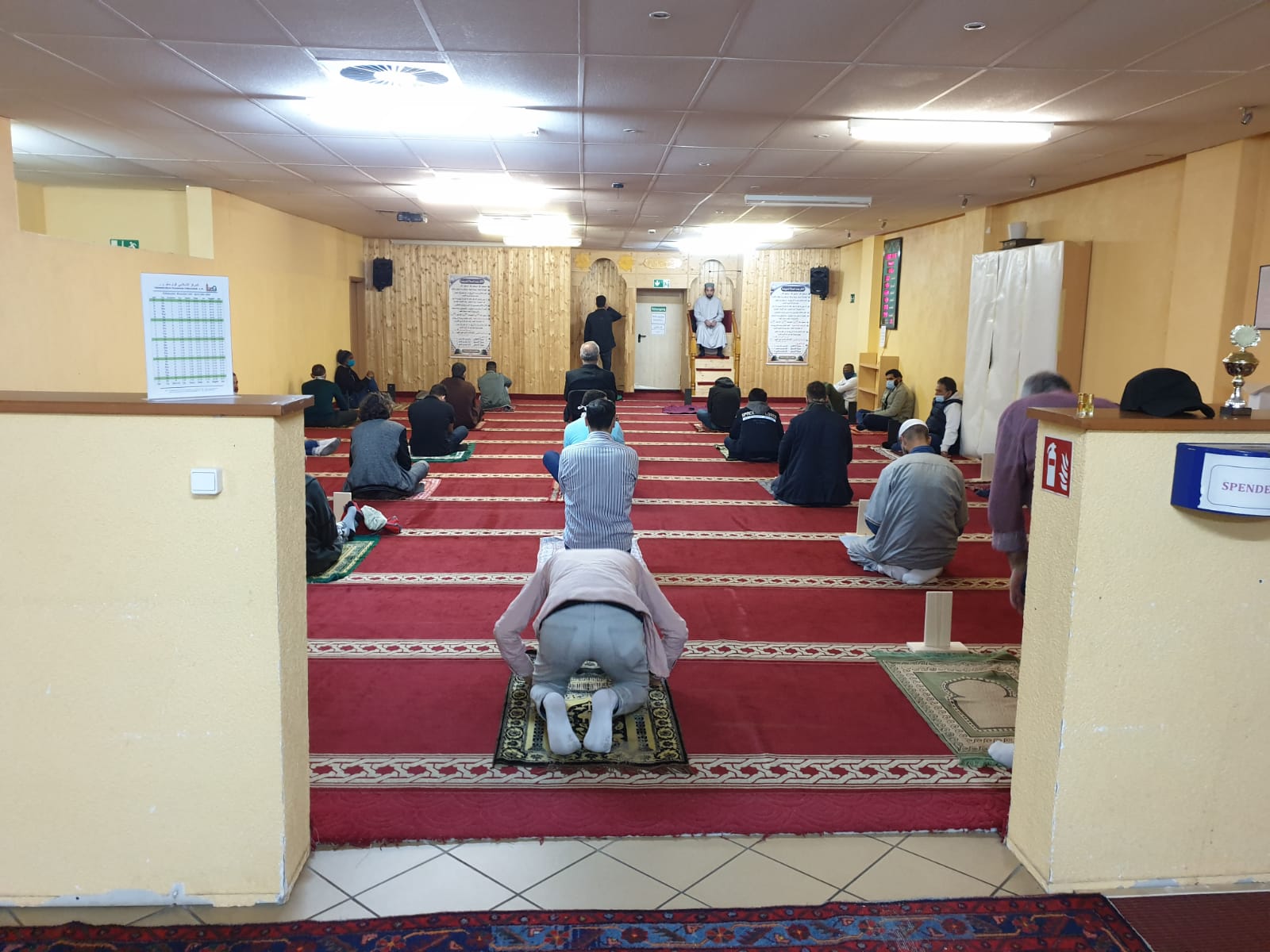 مسجد المركز الإسلامي في مدينة جوترسلو بولاية شمال الراين بألمانيا