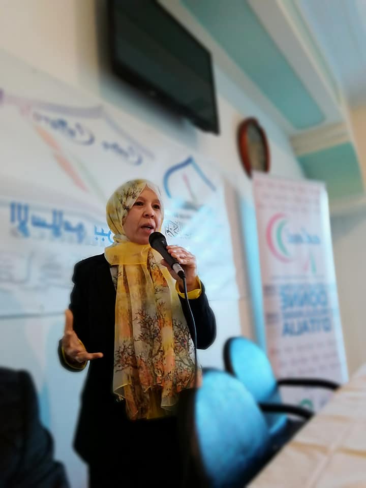 الناشطة الإيطالية "يمينة صالح"، رئيسة جميعة النساء المسلمات في إيطاليا