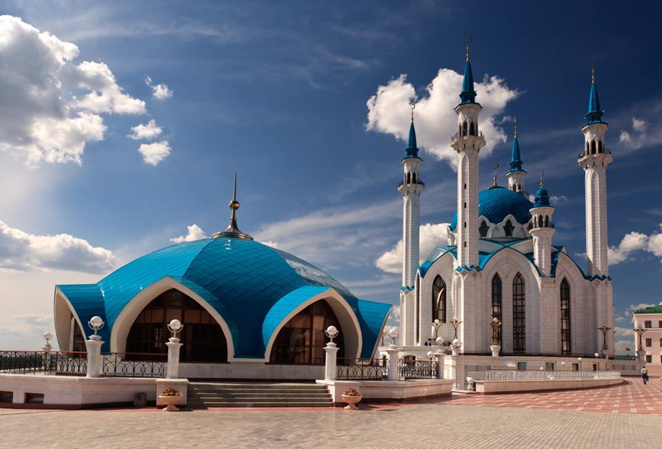 مسجد "قول شریف" في قازان، عاصمة جمهورية تتارستان الروسية