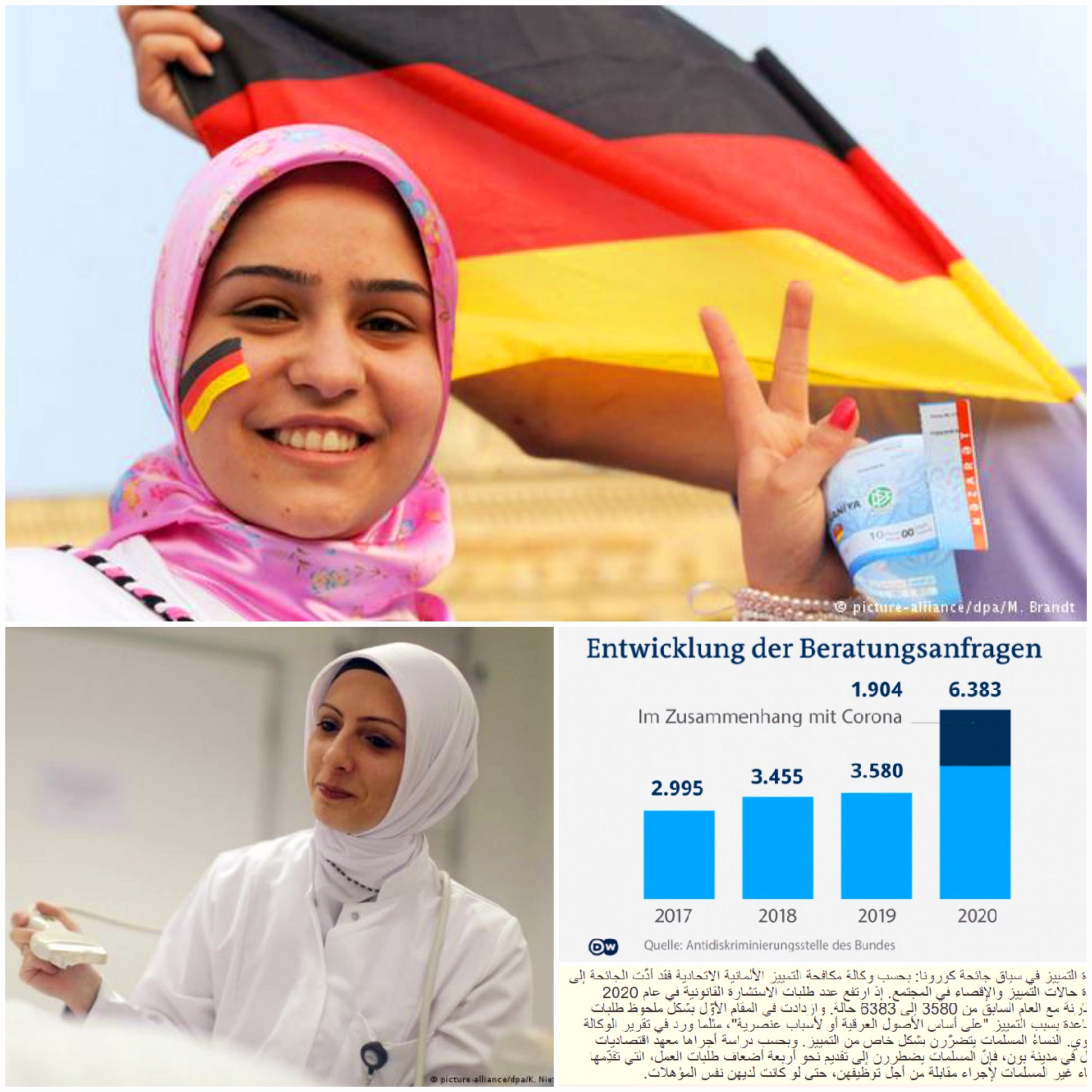 تقرير ألماني نشر أمثلة عديدة لمعاناة مسلمات ألمانيا من التمييز في العمل