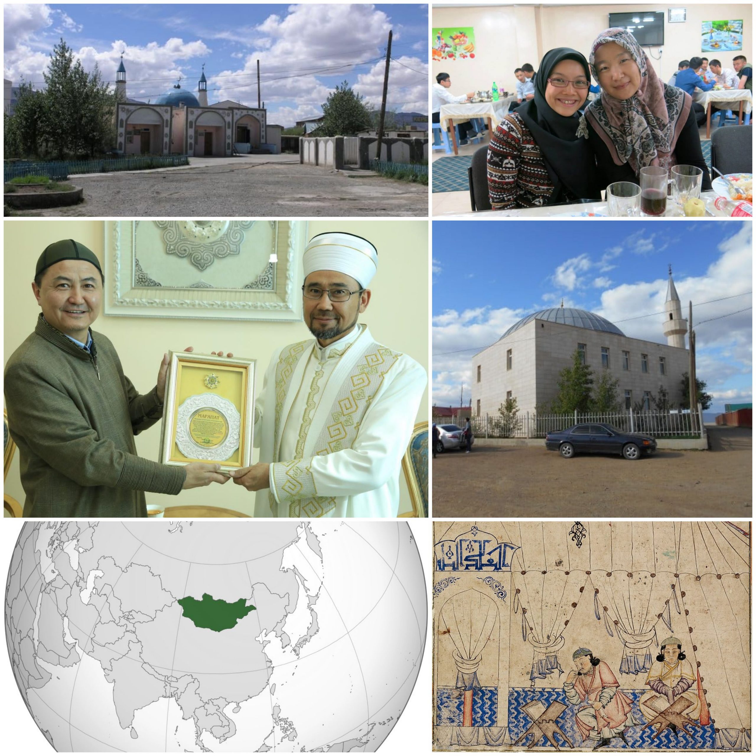 يتمركز مسلمو منغوليا في غرب البلاد