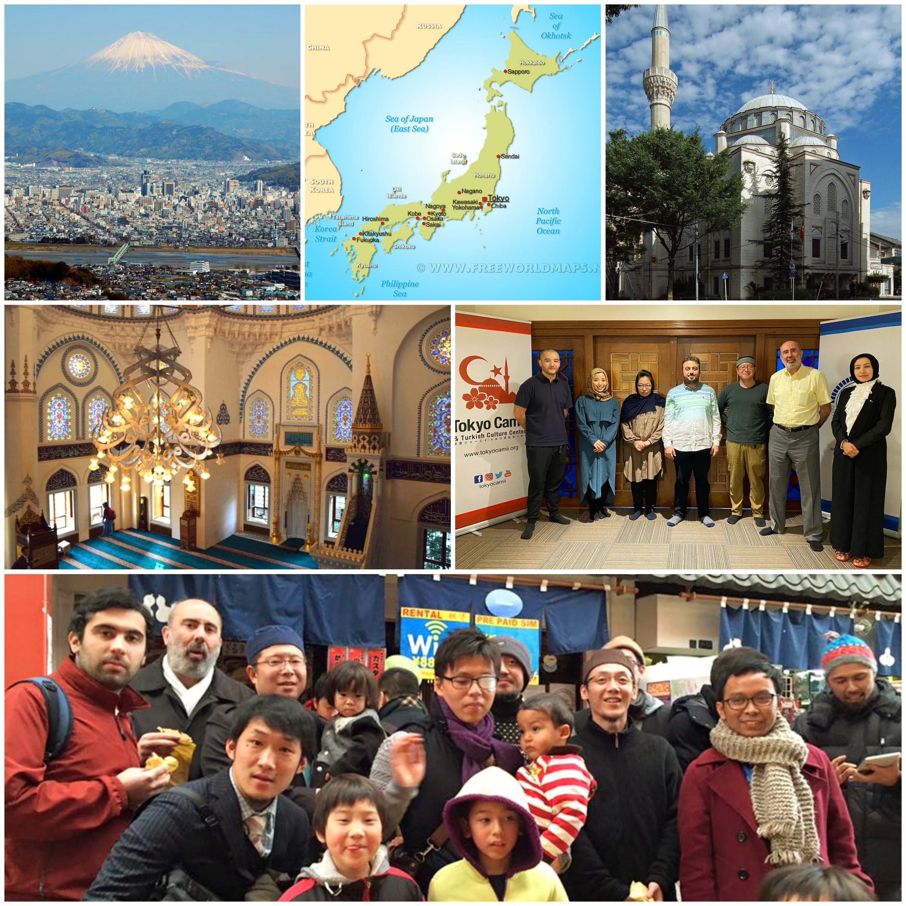 مازالت الجوامع في اليابان تخطب بلغات وافدة غير محلية باستثناء مسجد واحد