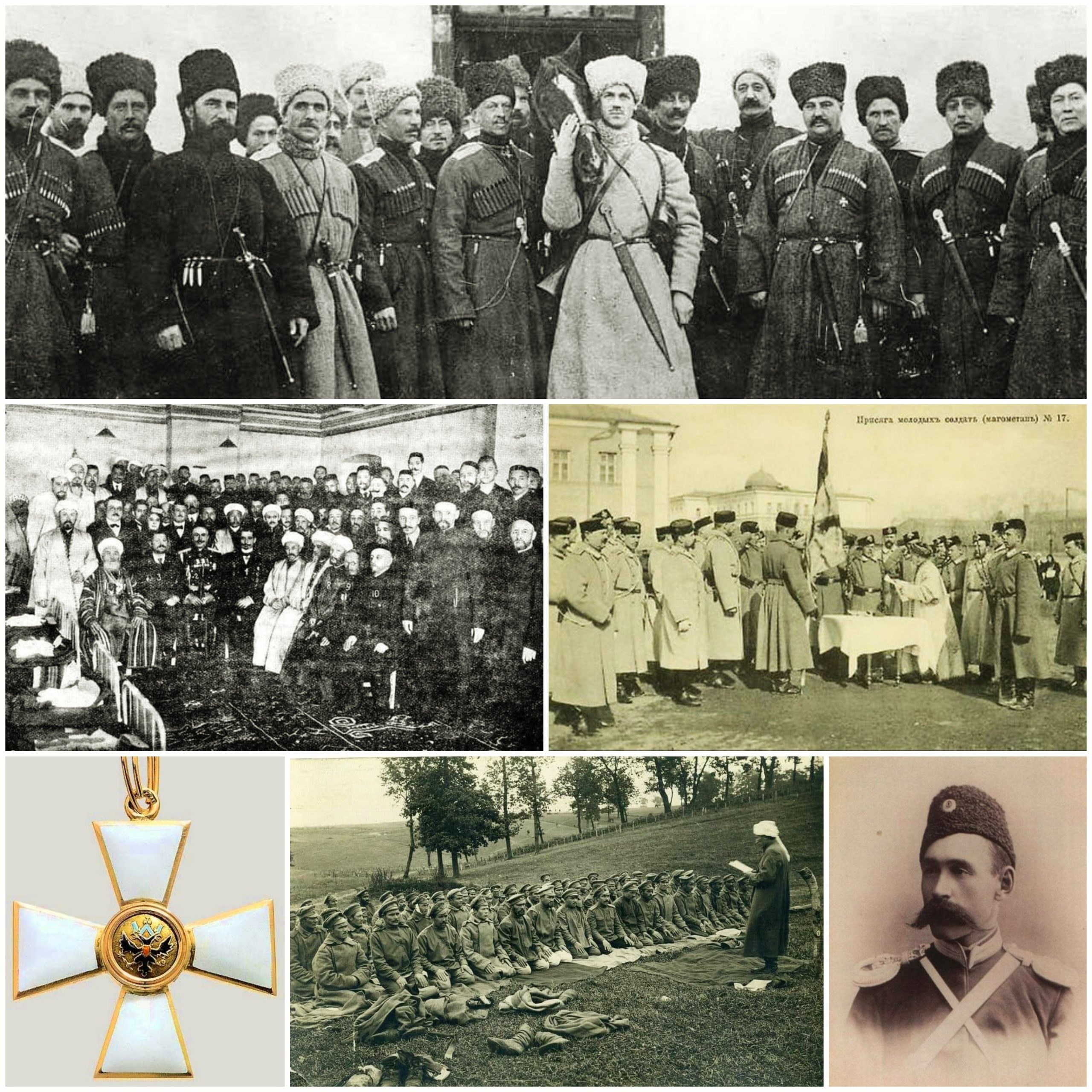 وقف غالبية المسلمين في روسيا القيصرية، في الحرب العالمية الأولى، إلى جانب الحكومة القيصرية