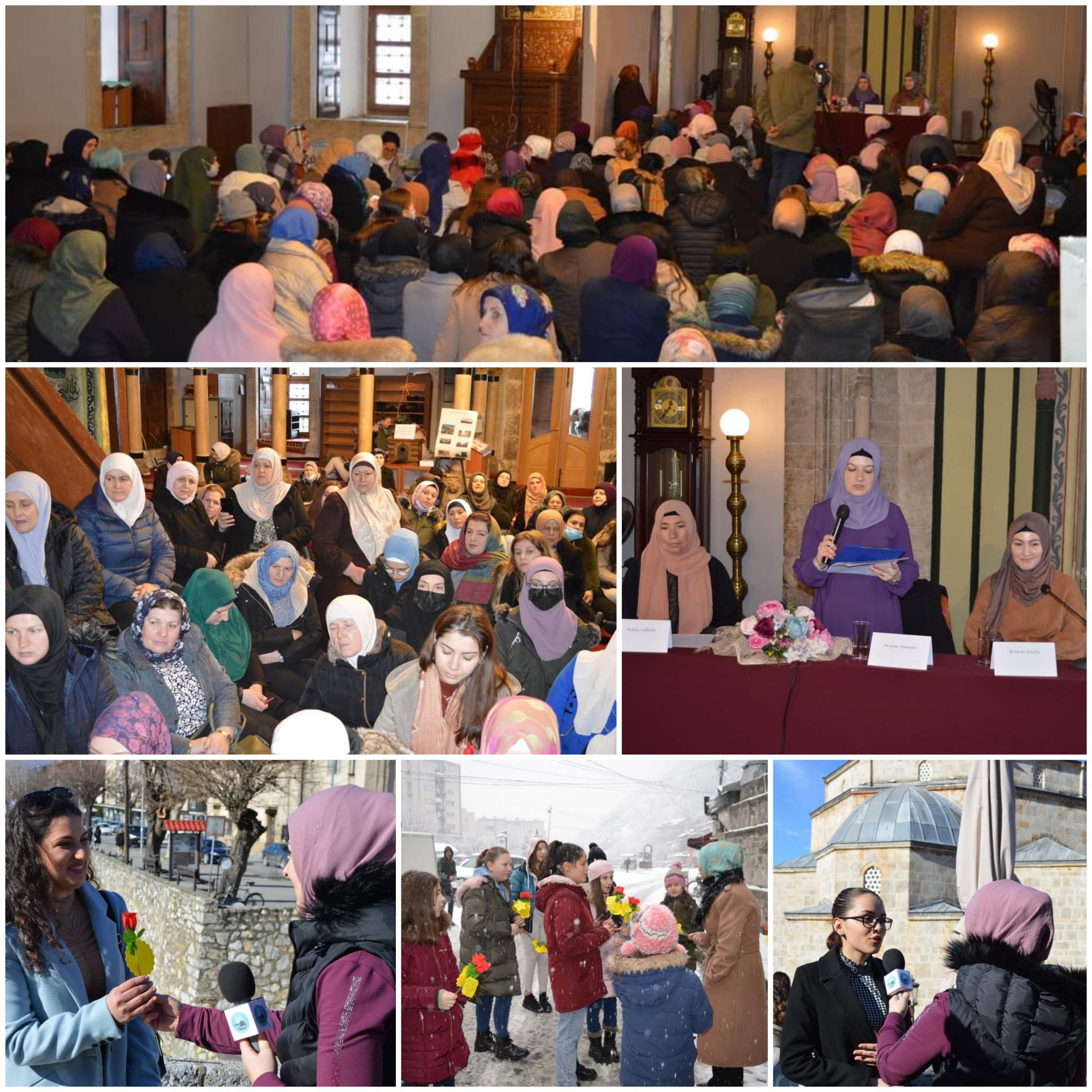 احتفلت مسلمات مدينة "بريزرن" بجنوب شرق كوسوفا باليوم العالمي للحجاب