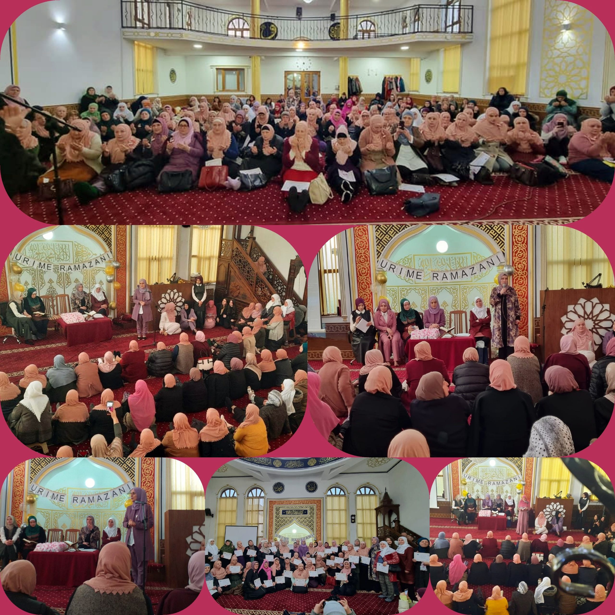احتفالية ترحيبية بشهر رمضان نظمها قسم المرأة بإدارة المشيخة الإسلامية في محافظة فوشتري بكوسوفا