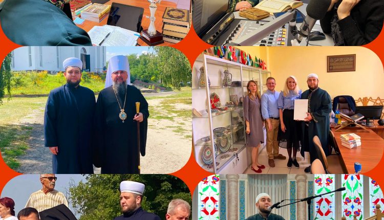 الشيح مراد سليمانوف، مفتي الإدارة الدينية لمسلمي أوكرانيا “أمة”، وإمام مسجد المركز الإسلامي في مدينة لفيف بغرب أوكرانيا.