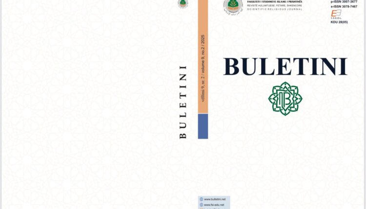 المجلة الدولية “BULETINI” تعد منبراً فكريًّا متميّزًا يُجسّد التفاعل الحي بين التراث الإسلامي والفكر الأكاديمي الحديث