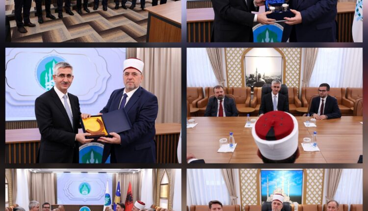 المفتي العام الشيخ نعيم تيرنافا أعرب عن شكره لدعم تركيا الدائم لتطوير التعليم الديني في كوسوفا