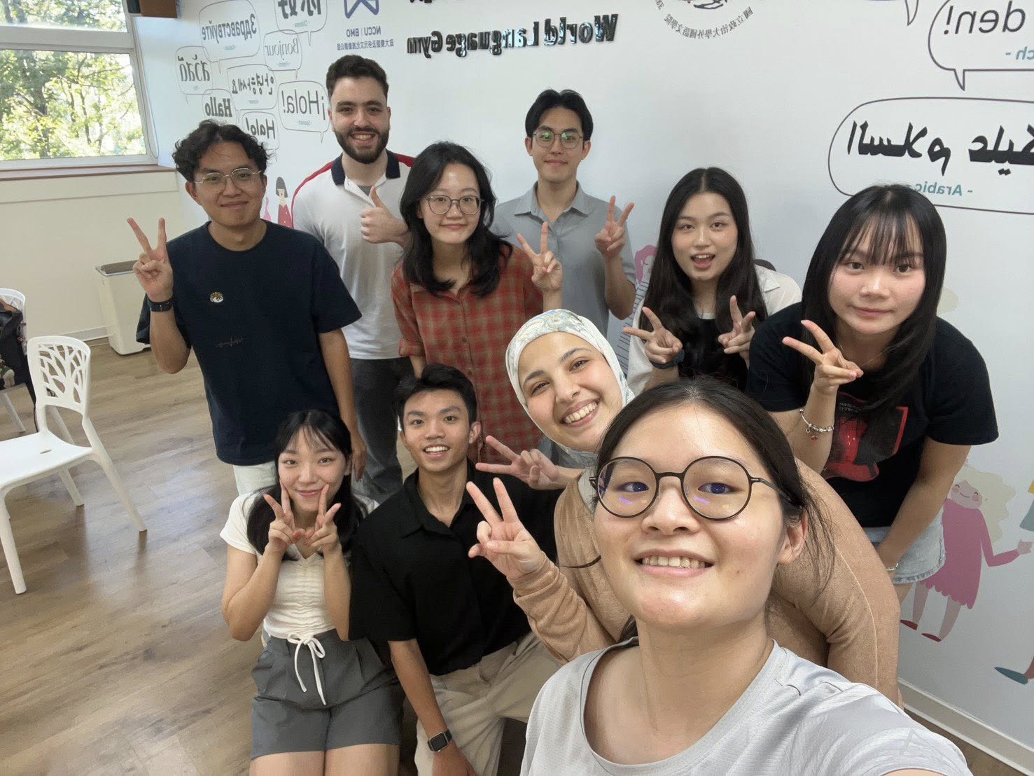 "الركن العربي" في قسم اللغة العربية يخلق مساحة حوارية تجمع الطلبة العرب والتايوانيين لتعزيز تعلم اللغة والثقافة في الحرم الجامعي