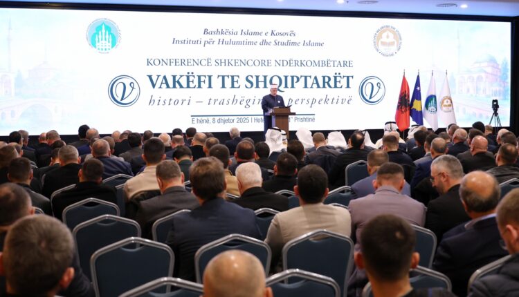 وشكّل المؤتمر إحدى أبرز الفعاليات العلمية في ختام العام، حيث خُصص لبحث الدور التاريخي والمؤسسي والحضاري للأوقاف في المجتمع الألباني عبر مراحله المختلف